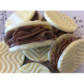 Nougat sandwich / Hvid chokolade