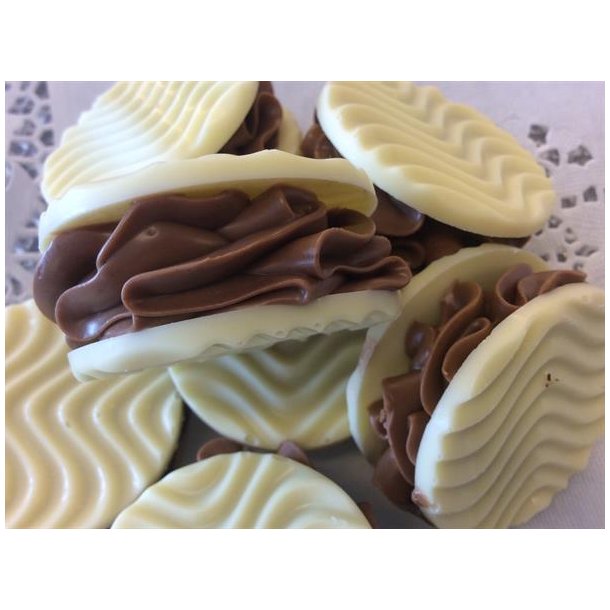 Nougat sandwich / Hvid chokolade