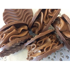 Nougat sandwich / Lys chokolade